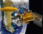 Aquarius measures the salinity, or saltiness, of the ocean surface all over Earth. It will monitor changes in salinity over time. It will help scientists understand Earth's water cycle, ocean circulation, and climate. Aquarius was launched in 2011. 